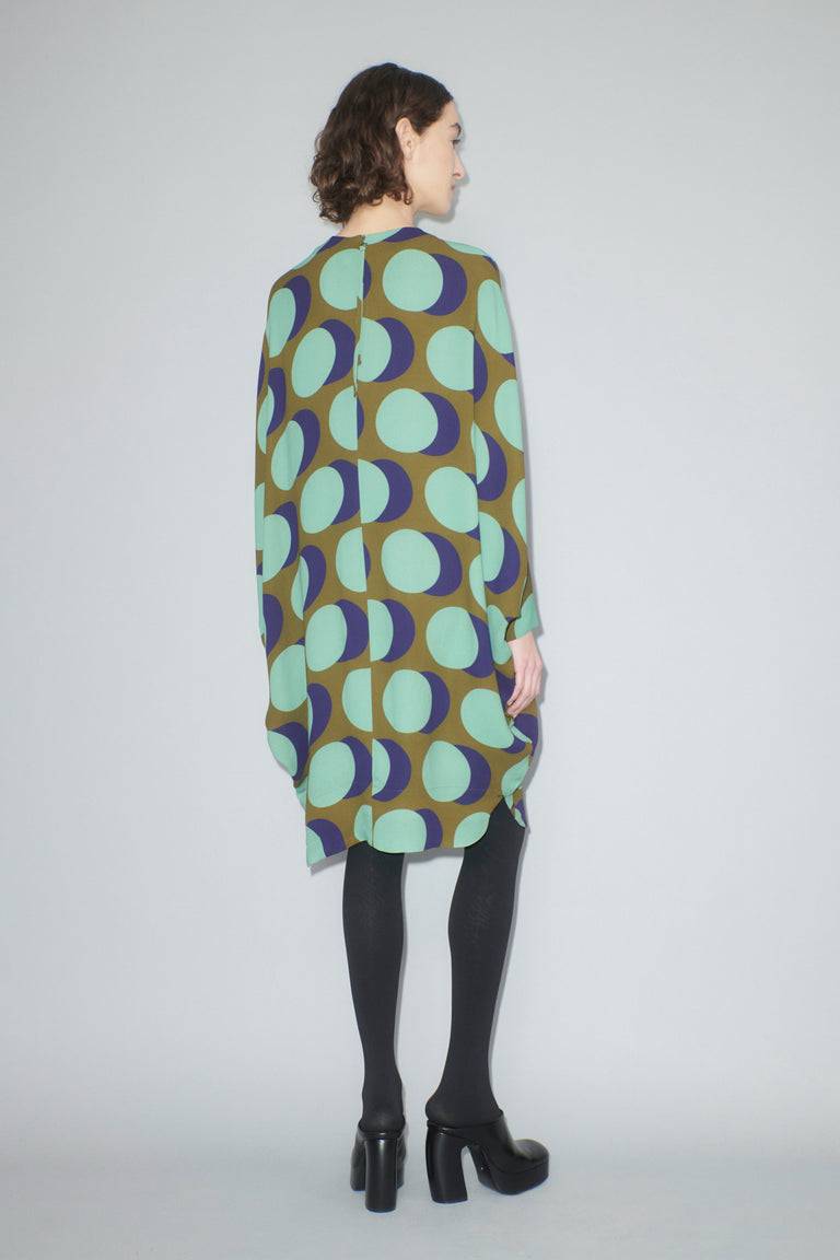 Odeeh Big Double Dot Kleid, Moss Letzte 3 Tage