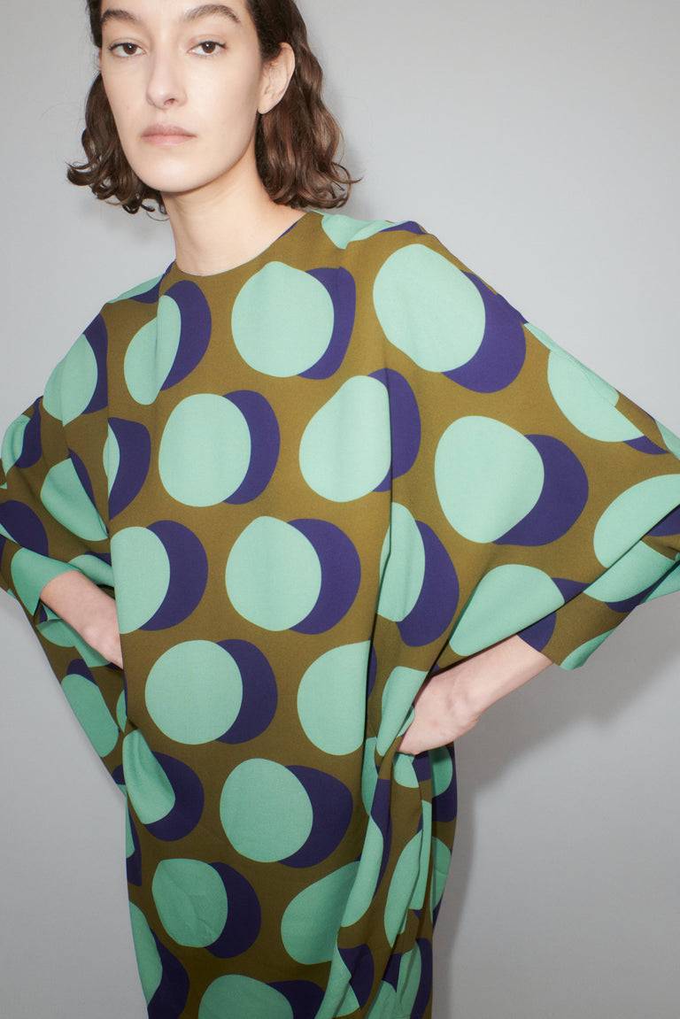 Odeeh Big Double Dot Kleid, Moss Letzte 3 Tage
