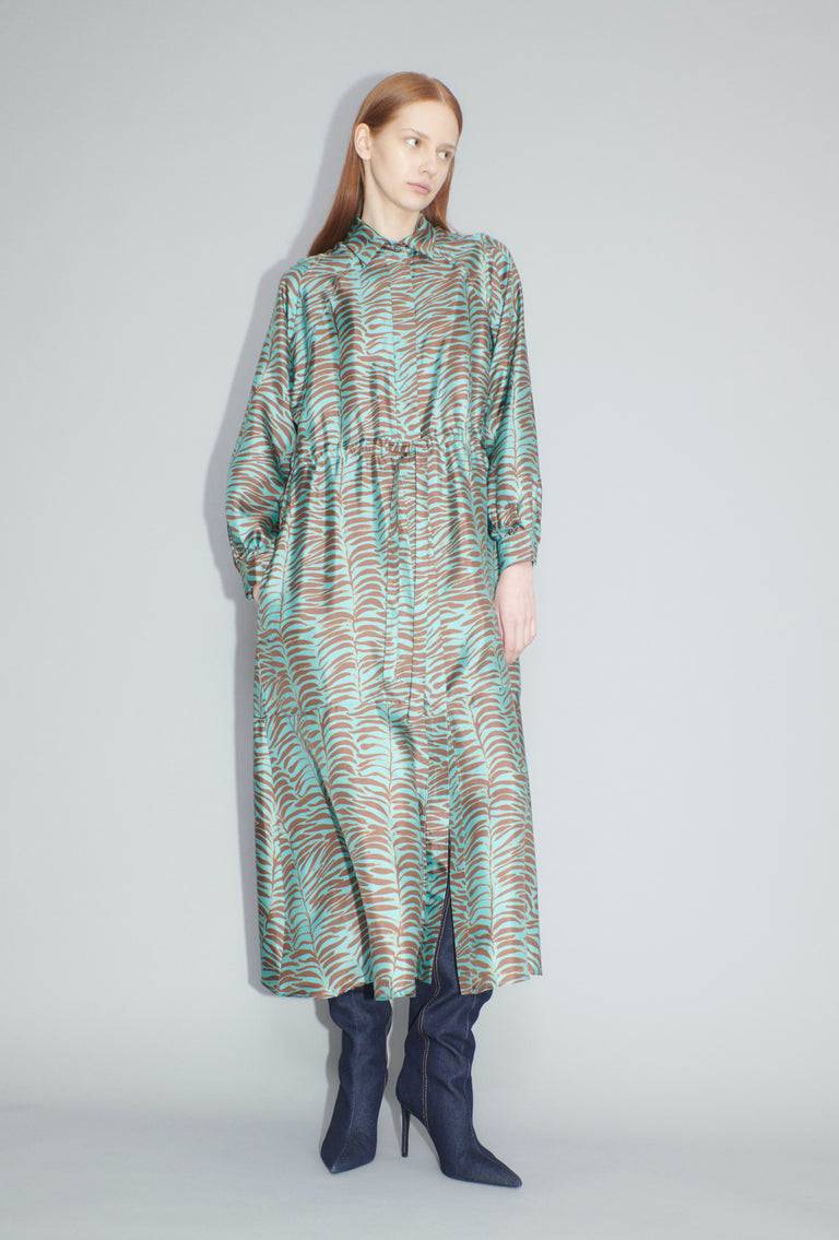 Odeeh Op-Art Tree Kleid, Shellac zollfrei