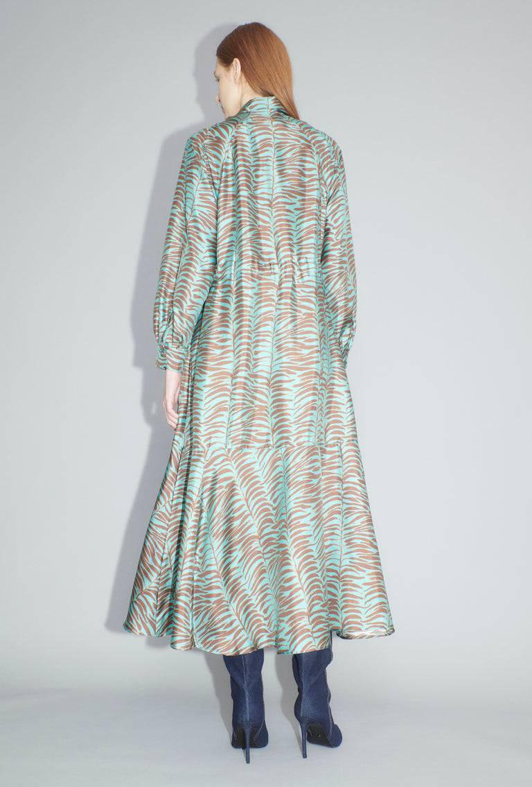 Odeeh Op-Art Tree Kleid, Shellac zollfrei