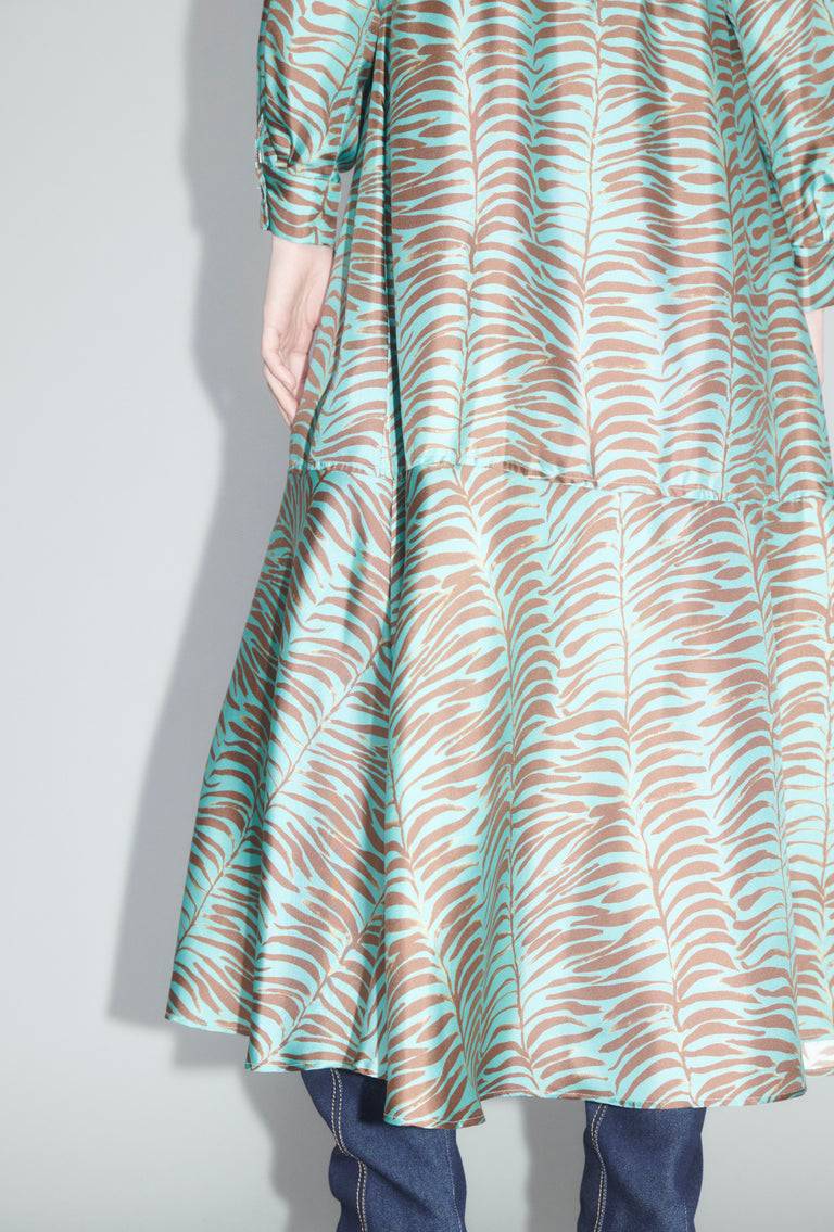 Odeeh Op-Art Tree Kleid, Shellac zollfrei