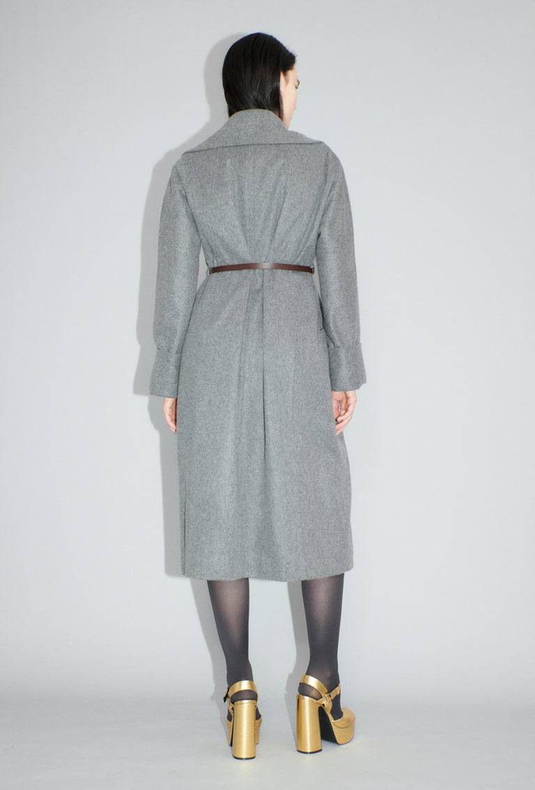 Odeeh Original Light Loden Mantel, Flannel Grey Angebote