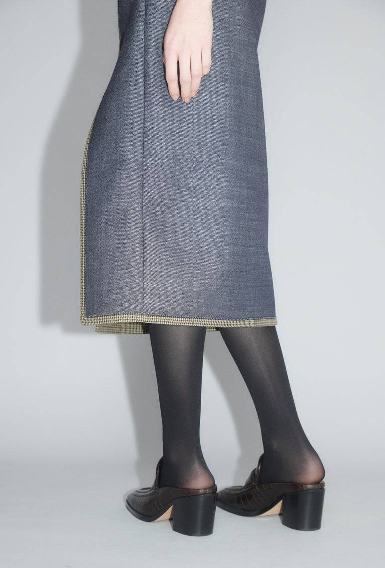 Odeeh Bounded Denim Rock, Indigo Kostenloser Versand