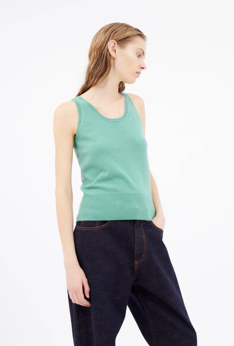 Odeeh Light Cashmere Top, Mermaid Green Sonderangebot