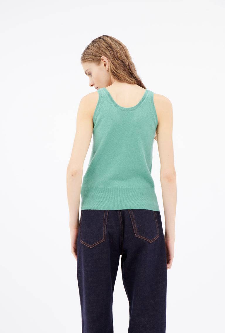 Odeeh Light Cashmere Top, Mermaid Green Sonderangebot