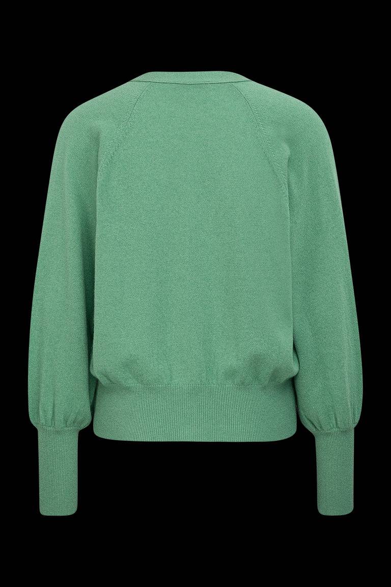 Odeeh Light Cashmere Cardigan, Mermaid Green Rabatt