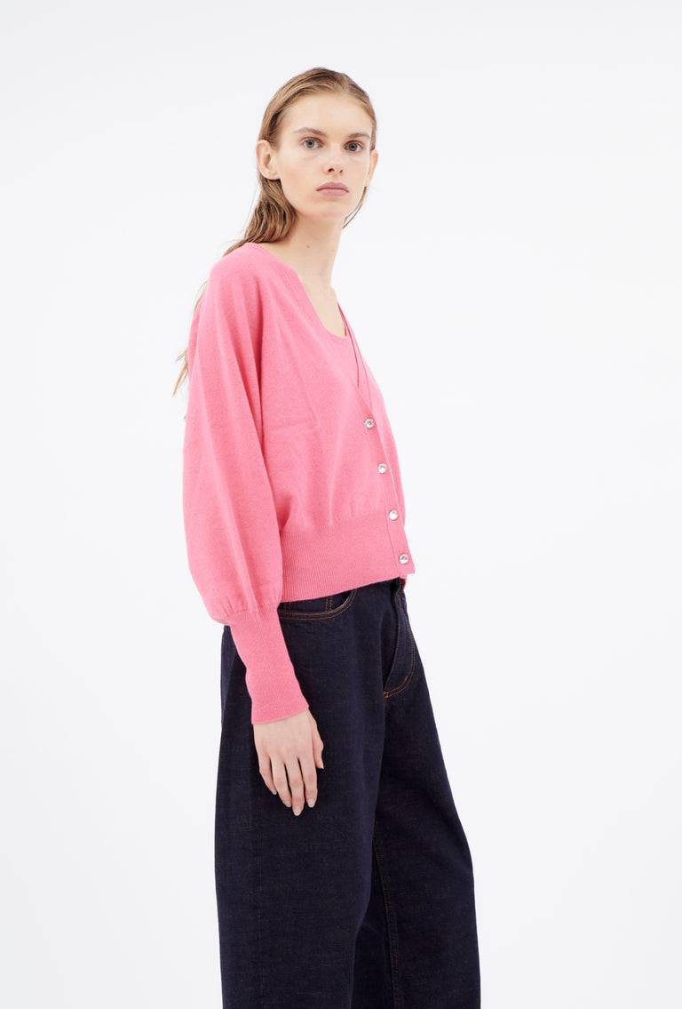 Odeeh Light Cashmere Cardigan, Candy Großer Ausverkauf