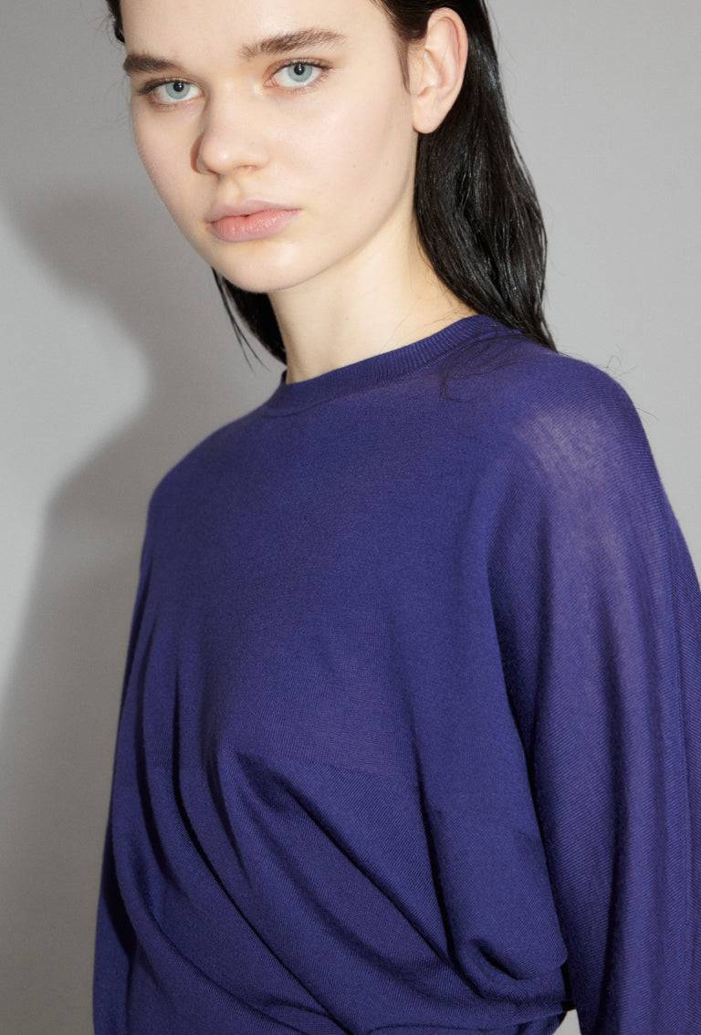 Odeeh Merino Extrafine Pullover, Plum Preisnachlass