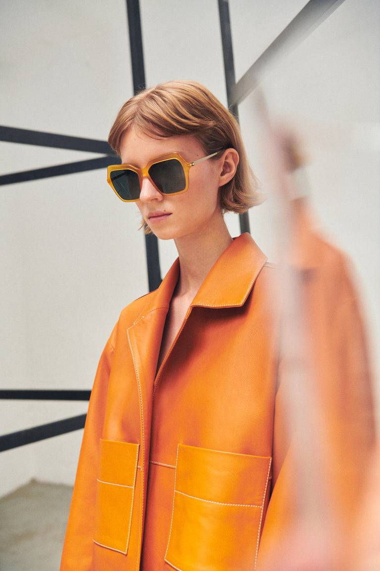 Odeeh NEUBAU Phaedra Sonnenbrille, Honey/Gold Lagerräumung