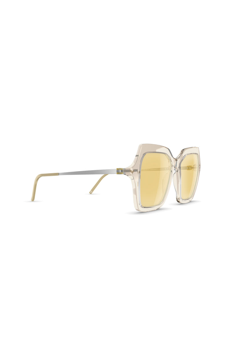 Odeeh NEUBAU Phaedra Sonnenbrille, Champagne/Titanium Heißer Verkauf
