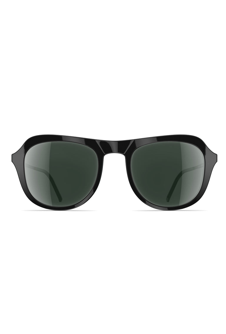 Odeeh NEUBAU Alexis Sonnenbrille, Black/Black Neueste Mode