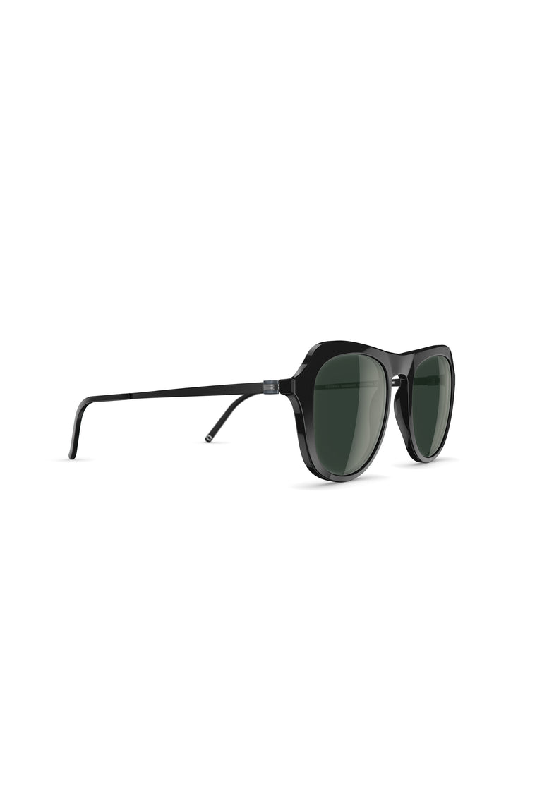 Odeeh NEUBAU Alexis Sonnenbrille, Black/Black Neueste Mode