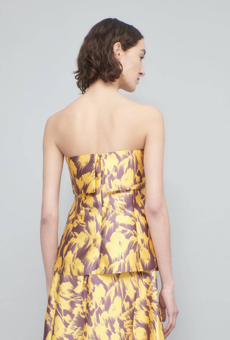Odeeh Blurred Bouquets Duchesse Top, Sun Online