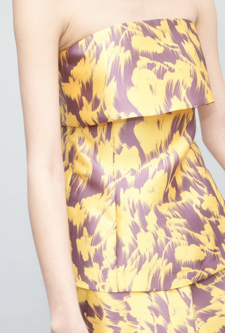 Odeeh Blurred Bouquets Duchesse Top, Sun Online
