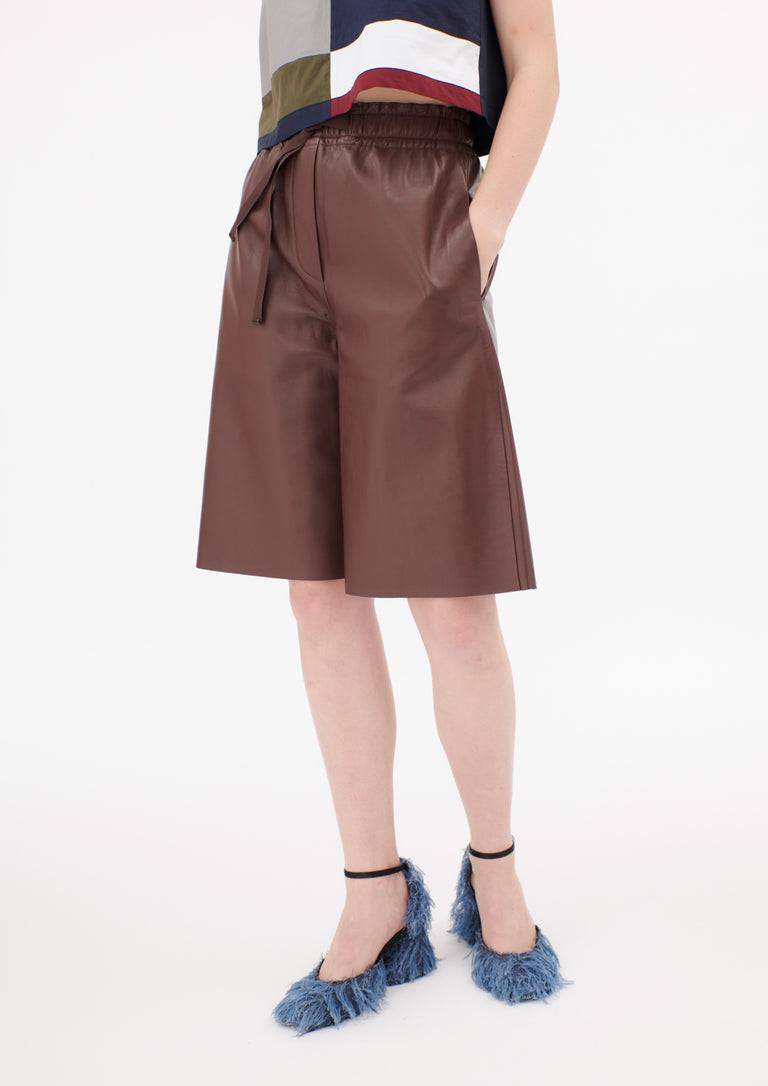 Odeeh Light Lamb Nappa Hose, Maroon Angebote