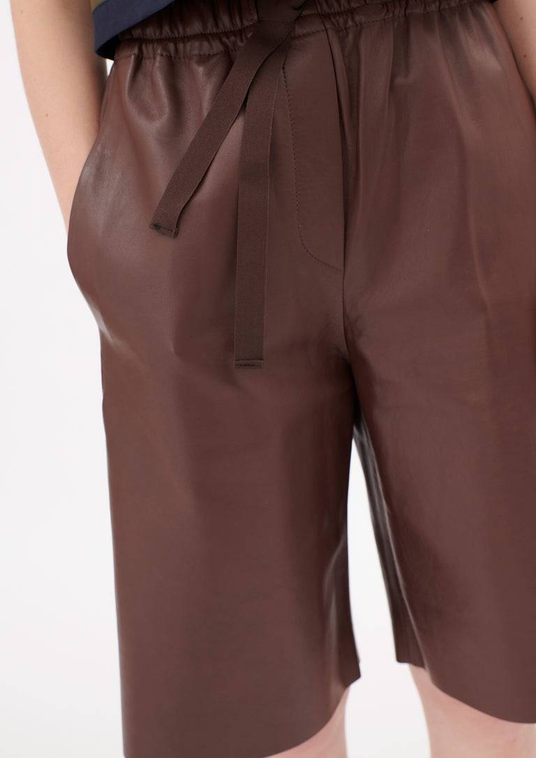 Odeeh Light Lamb Nappa Hose, Maroon Angebote