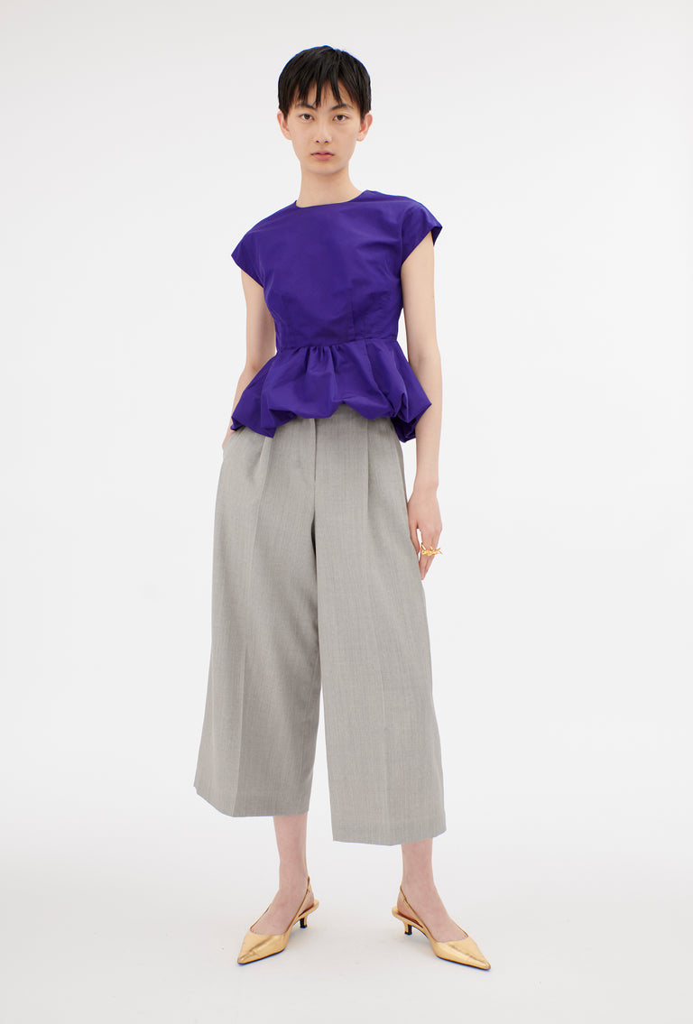 Odeeh Gros Grain Top, Violet Meist gekauft