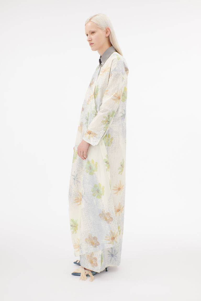 Odeeh Pixelated Daisies Kleid, Birch Blitzverkäufe