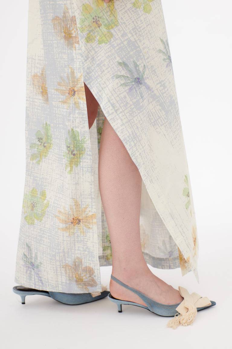 Odeeh Pixelated Daisies Kleid, Birch Blitzverkäufe