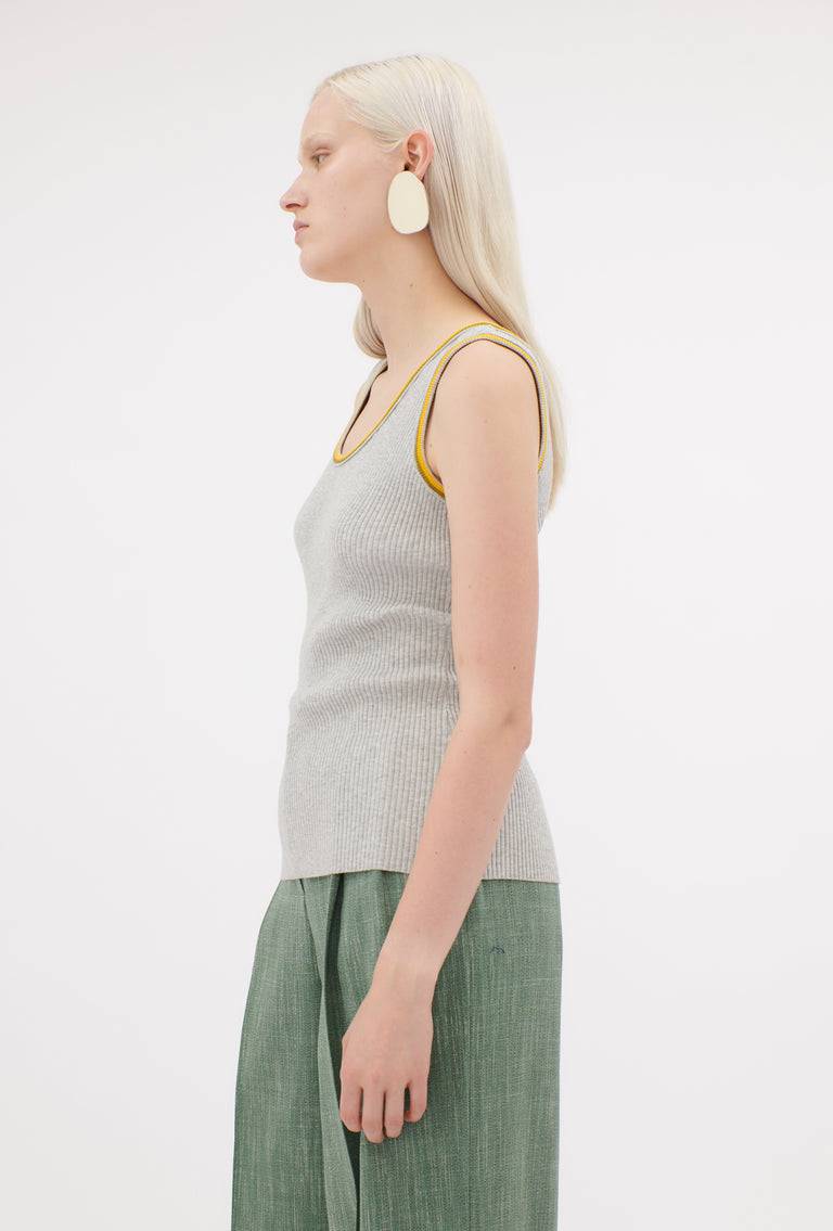 Odeeh Viscose Rib Top, Sunflower Versandkostenfrei