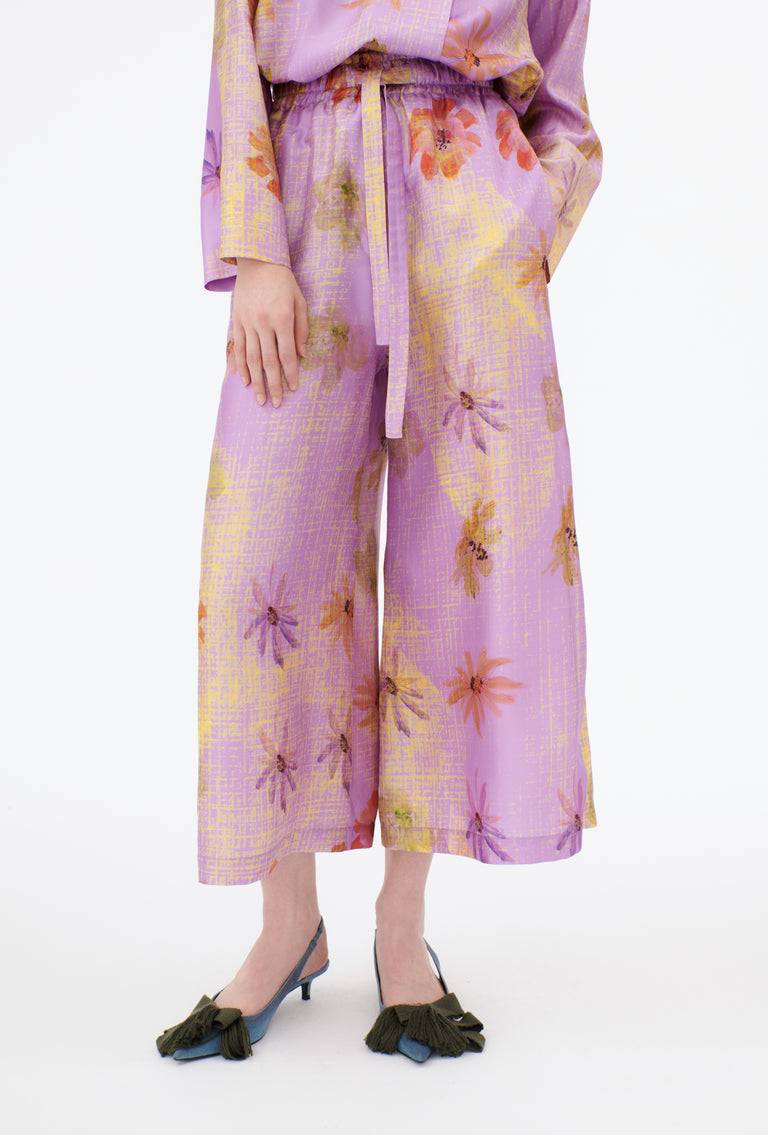 Odeeh Anemones Silk Hose, Amethyst Tiefpreis