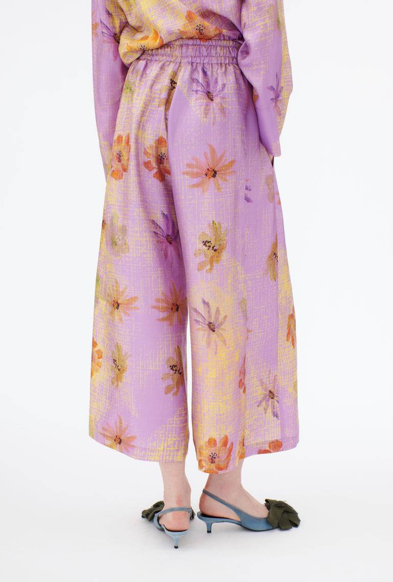 Odeeh Anemones Silk Hose, Amethyst Tiefpreis