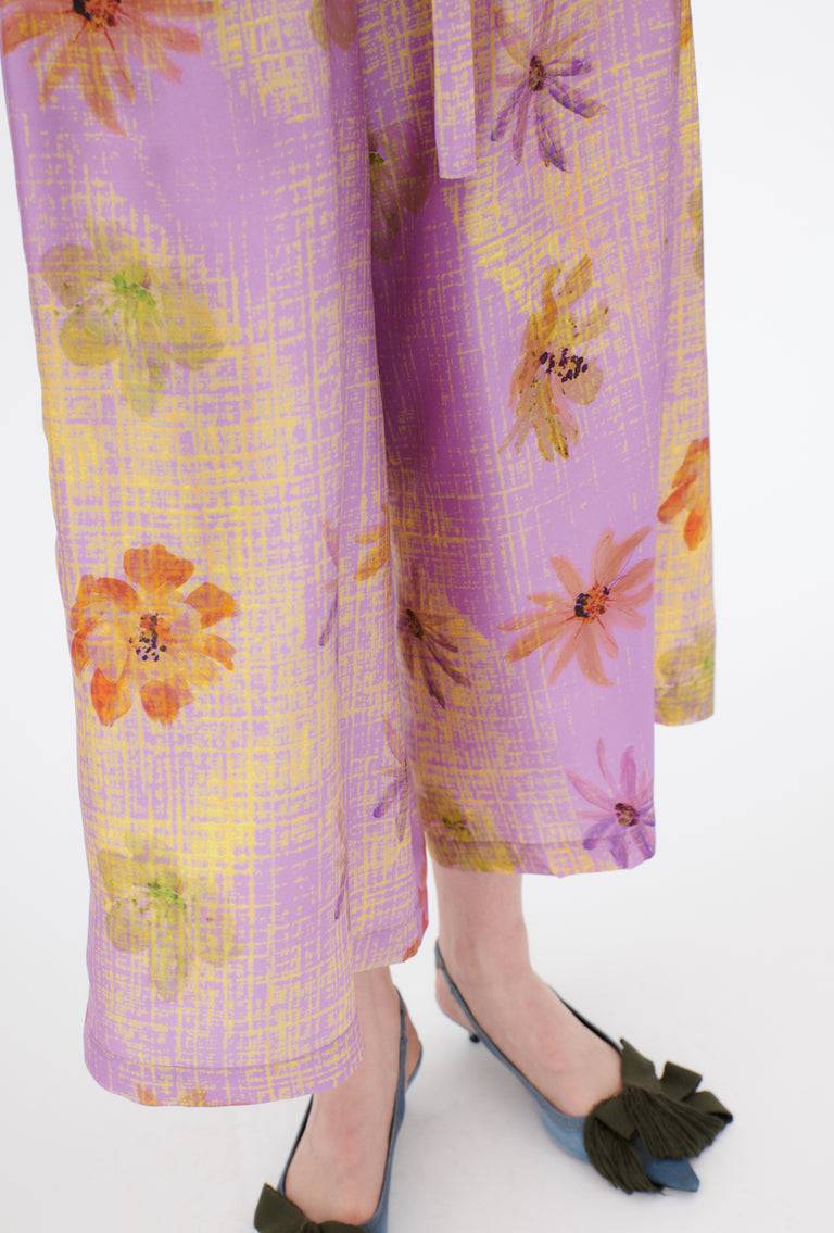 Odeeh Anemones Silk Hose, Amethyst Tiefpreis