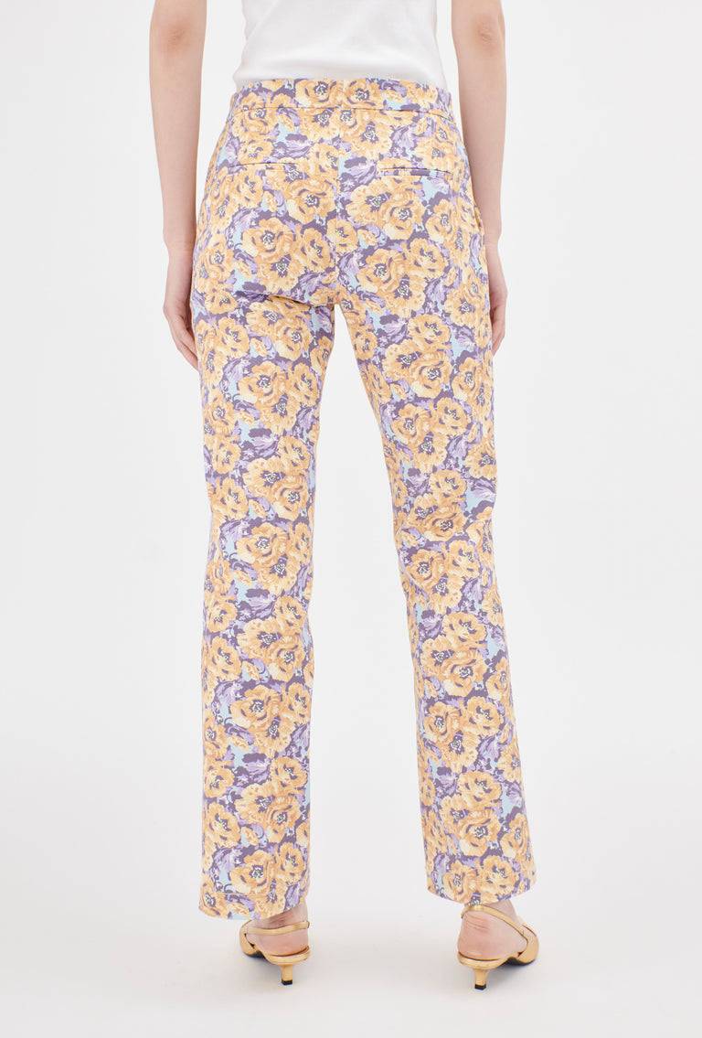 Odeeh Anemones Cotton Gabardine Hose, Lilac Super Sparpreis