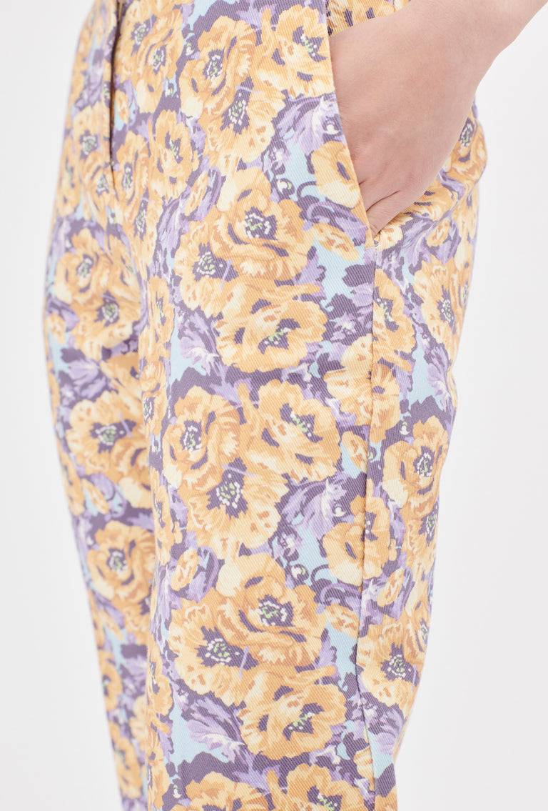 Odeeh Anemones Cotton Gabardine Hose, Lilac Super Sparpreis
