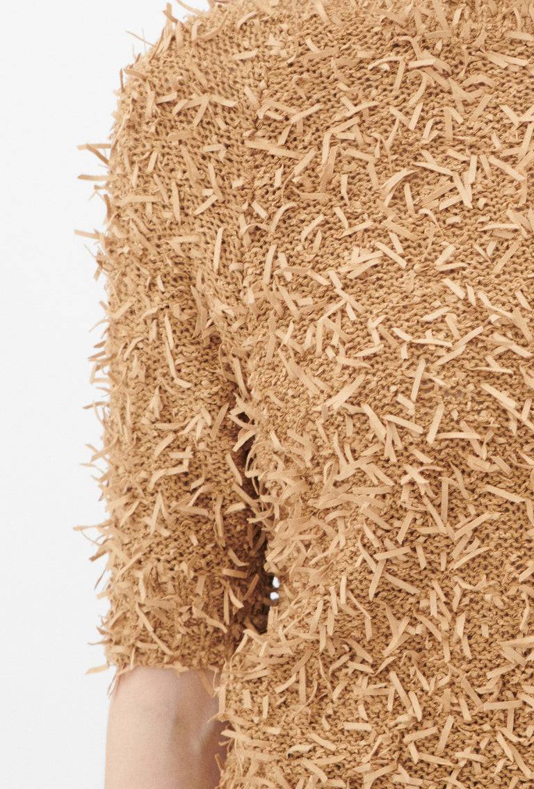 Odeeh Snippets Pullover, Brown Sugar Kostenloser Versand international