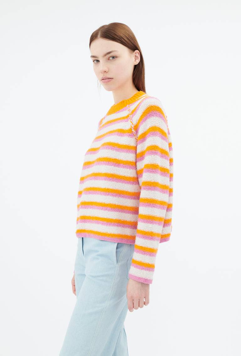 Odeeh Lido Stripe Pullover, Powder Speichern exportieren