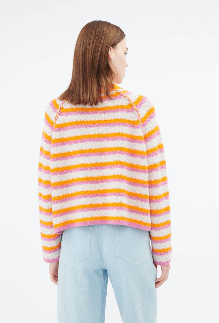 Odeeh Lido Stripe Pullover, Powder Speichern exportieren