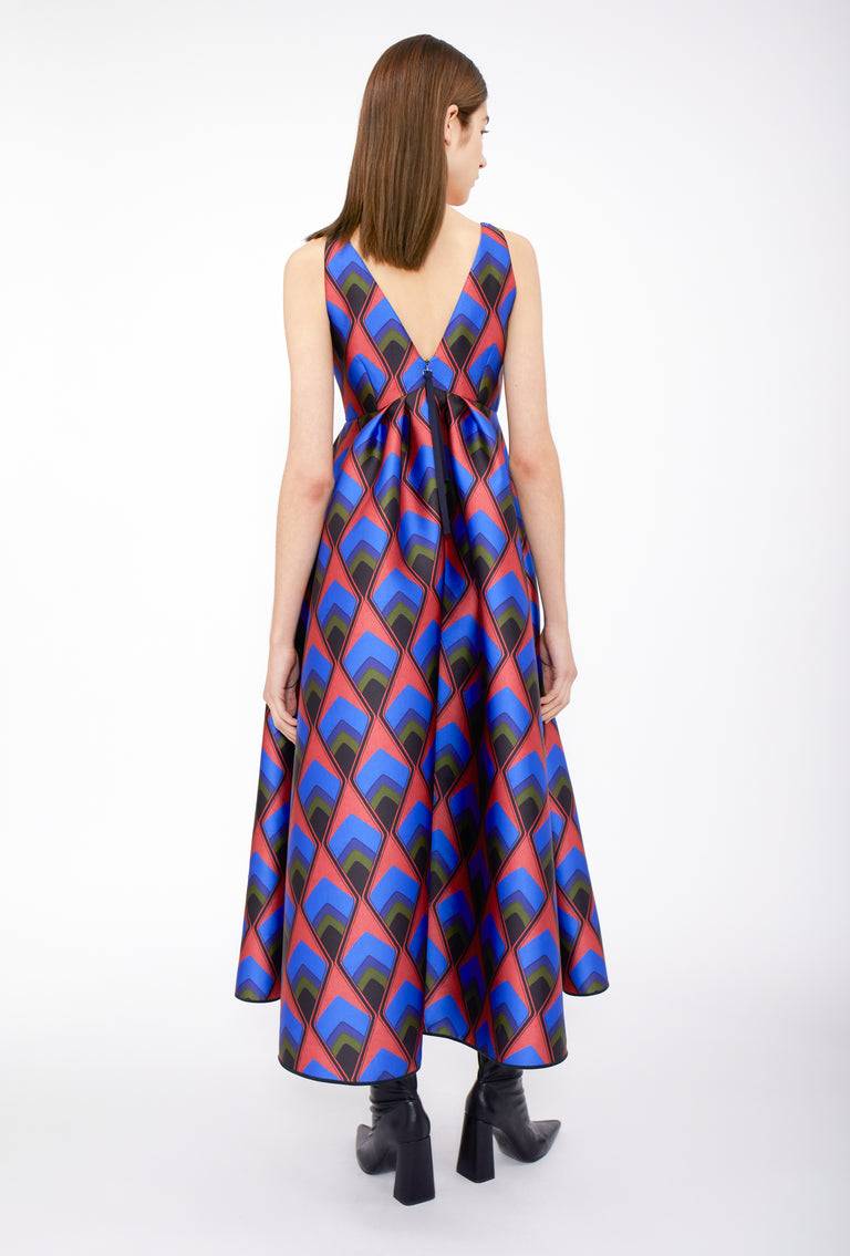 Odeeh Peacock Kleid, Cinnabar zollfrei