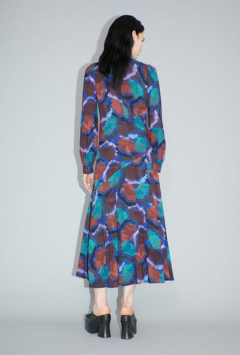 Odeeh Fans Kleid, Peacock Schlussverkauf