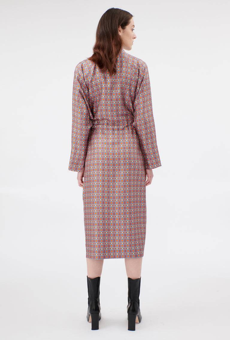 Odeeh Ovals & Squares Kleid, Stone Blitzverkäufe