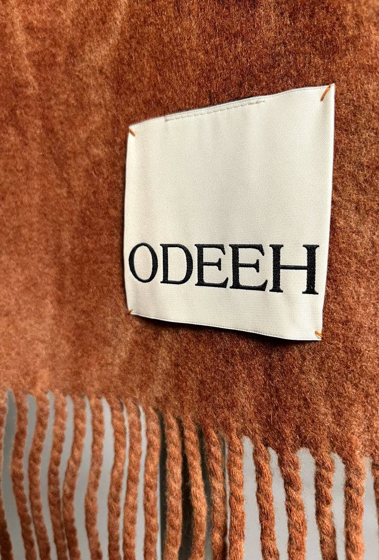 Odeeh Cold Dyed Schal, Toffee Versandkostenfrei