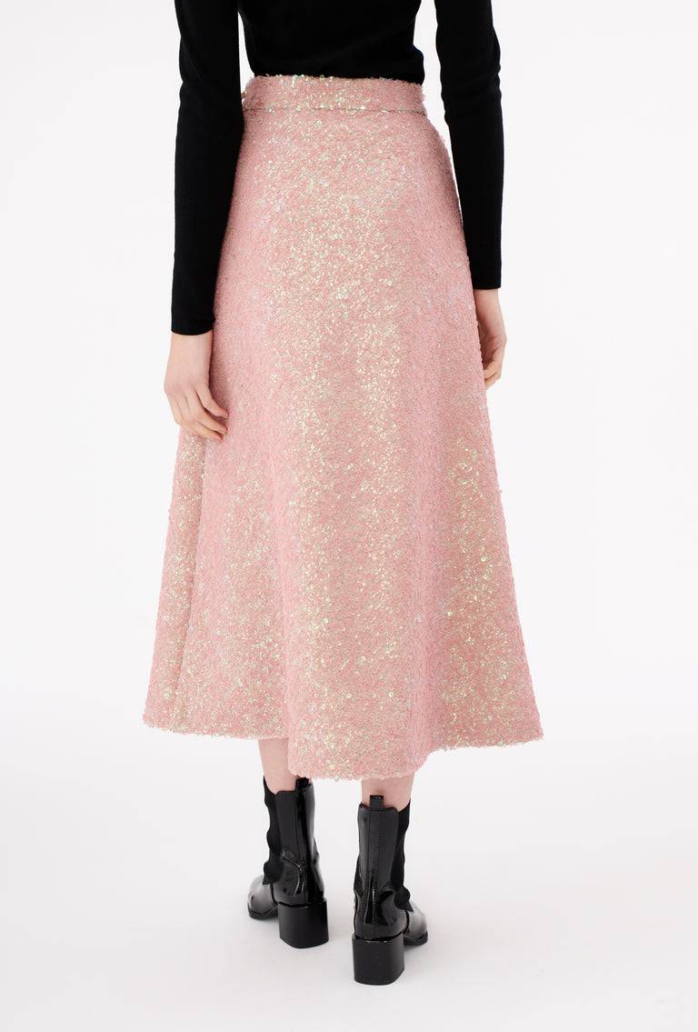 Odeeh Terry Sequins Rock, Rosé Begrenztes Angebot