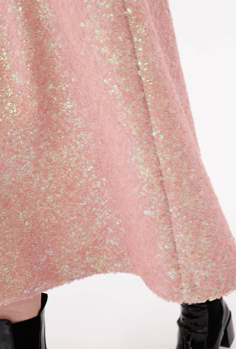 Odeeh Terry Sequins Rock, Rosé Begrenztes Angebot