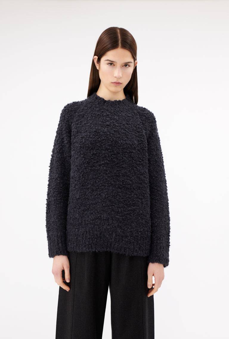Odeeh Alpaca Boucle Pullover, Basalt Wochenangebot