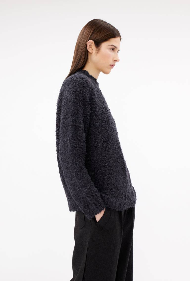 Odeeh Alpaca Boucle Pullover, Basalt Wochenangebot