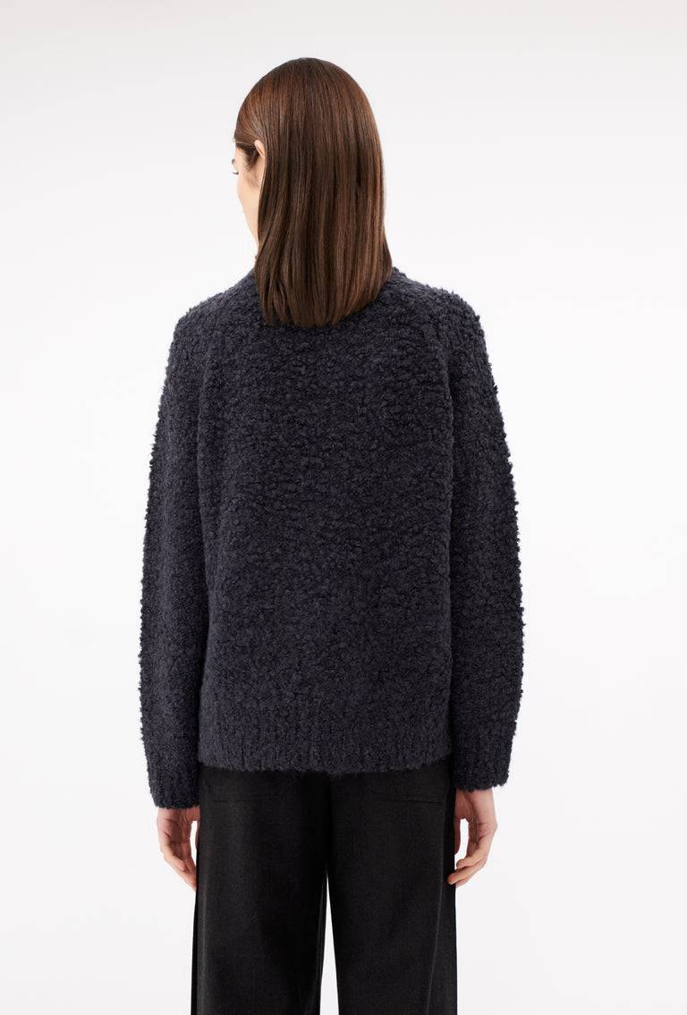 Odeeh Alpaca Boucle Pullover, Basalt Wochenangebot