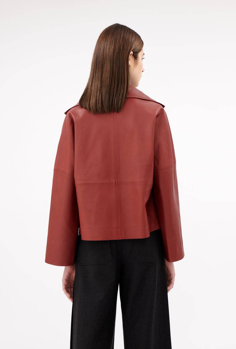Odeeh Lamb Nappa Jacke, Tizian Red Bis zu 55% Rabatt