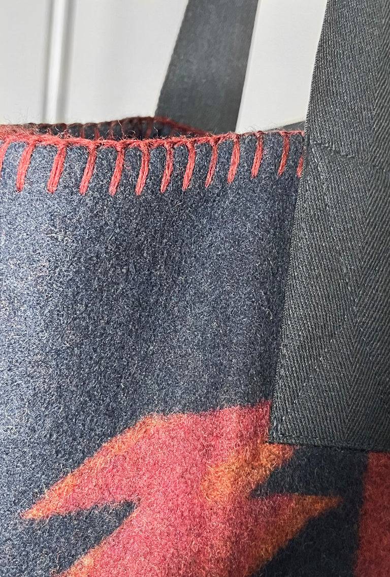 Odeeh Tape Origami Tasche, Burgundy Nur noch ein Tag übrig