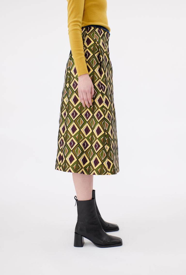 Odeeh Ethno Rhombs Rock, Moss 50% Rabatt mit kostenlosem Versand