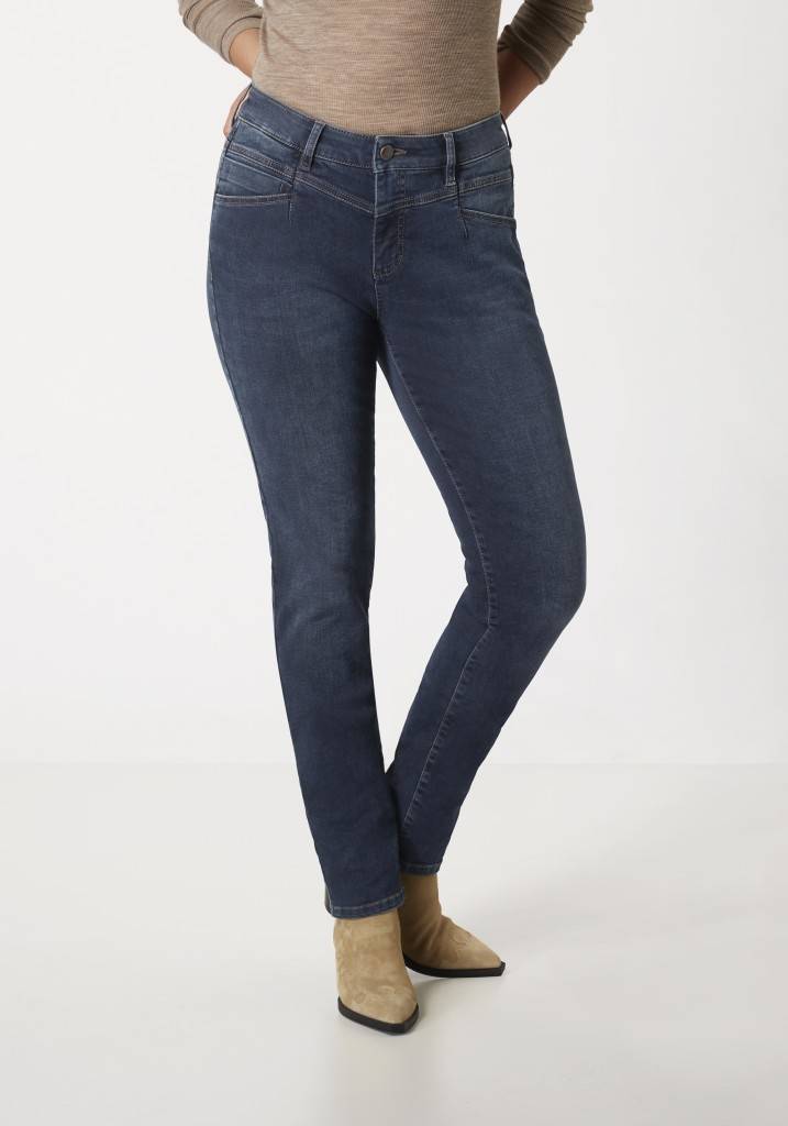 Paddocks LUCY MOTION&COMFORT Skinny fit - blue black used and moustache Letzte 2 Tage
