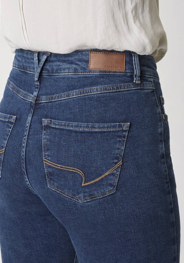 Paddocks JANE MOTION&COMFORT schmale Passform - medium blue stone Bis zu 65% Rabatt