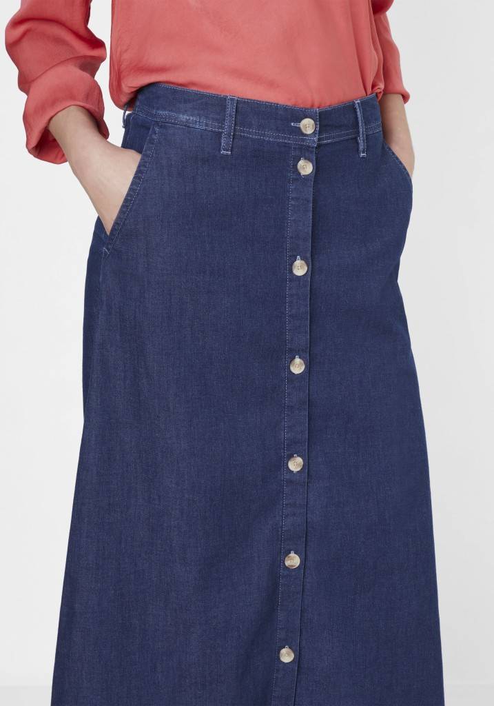 Paddocks Denim Skirt Light Denim normale Passform - dark stone Clearance-Verkauf