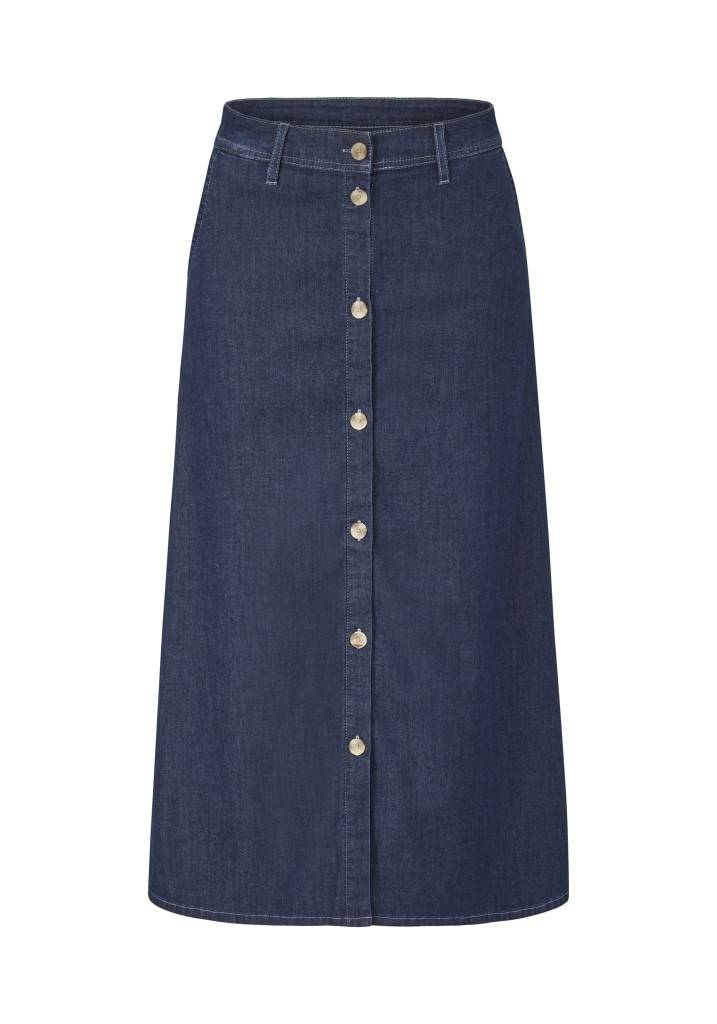 Paddocks Denim Skirt Light Denim normale Passform - dark stone Clearance-Verkauf