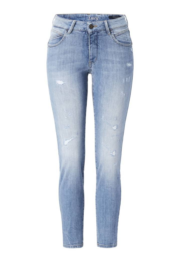 Paddocks LUCY Skinny fit - vintage blue with handwork and 3D pleats Im Verkauf