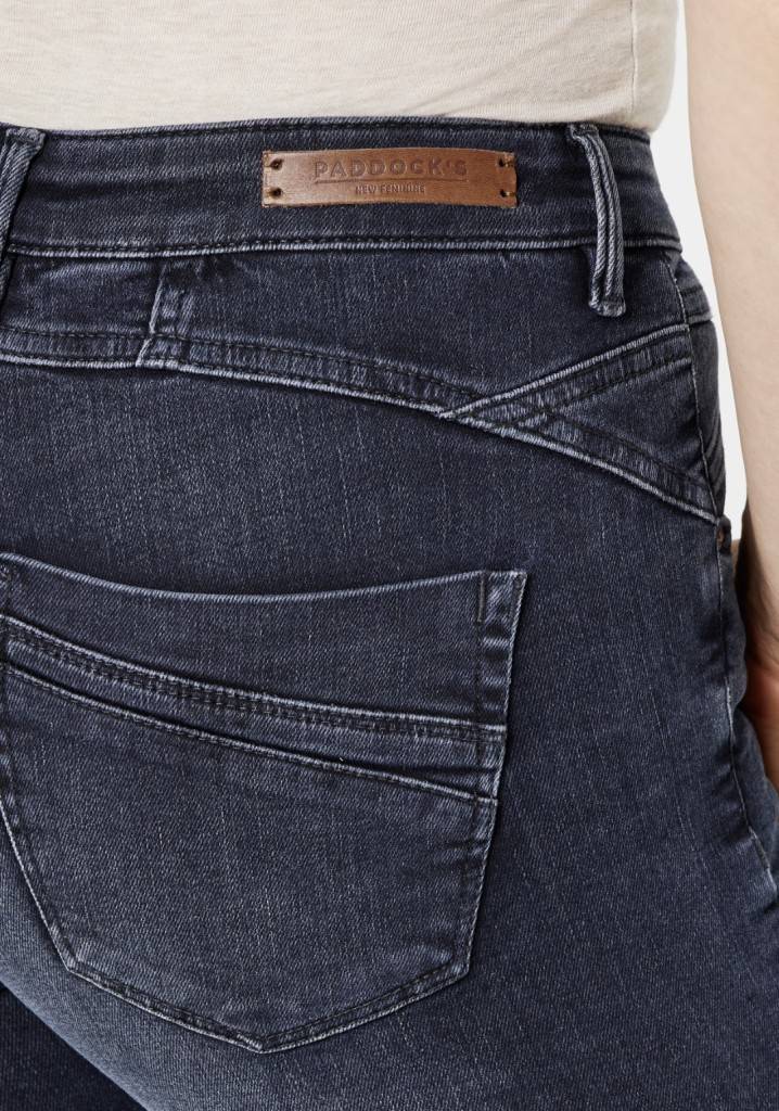 Paddocks LUCY Skinny fit - blue black with handwork and 3D pleats zollfrei